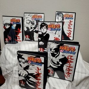 Naruto Shippuden 1 2 3 4 5 and 6